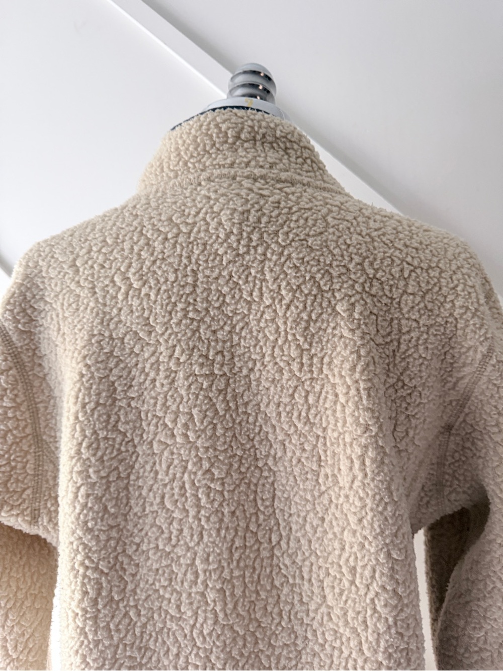 Patagonia Classic Retro Pile 1/4 Zip Fleece Pullover Women’s XXS Cream Sherpa - Picture 9 of 13